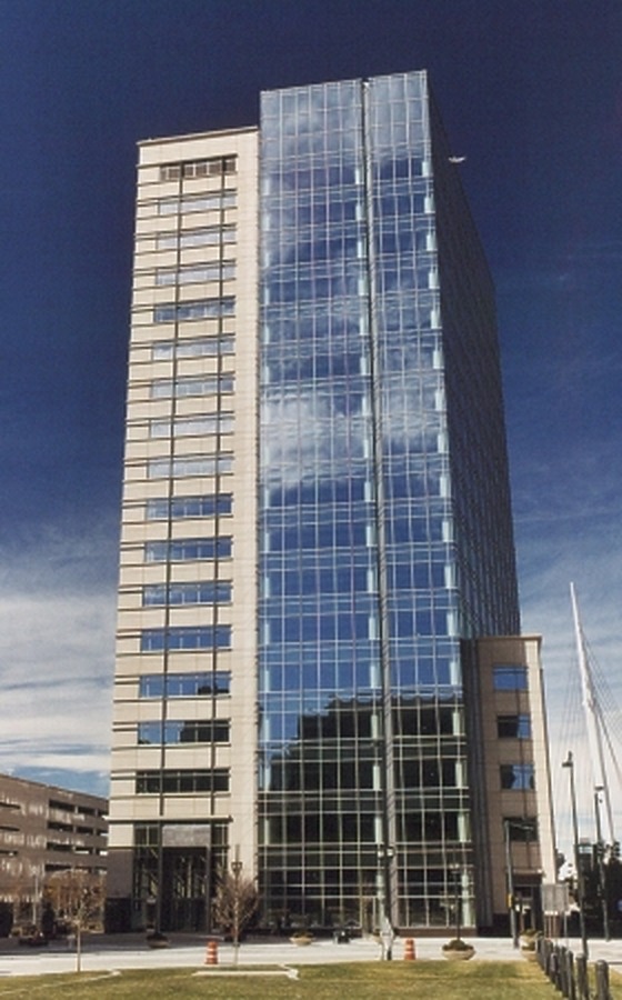 View from the southeast