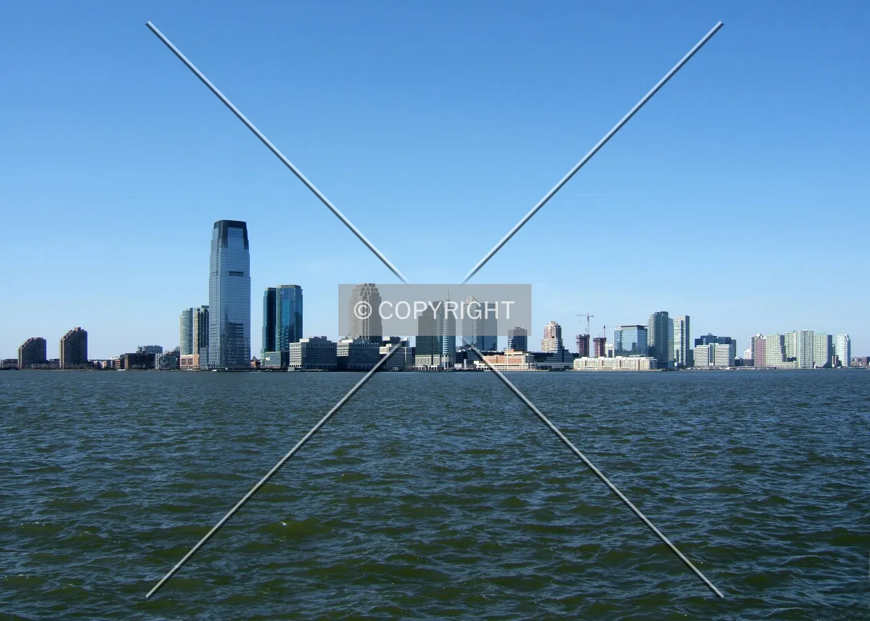 Hudson River skyline from the east