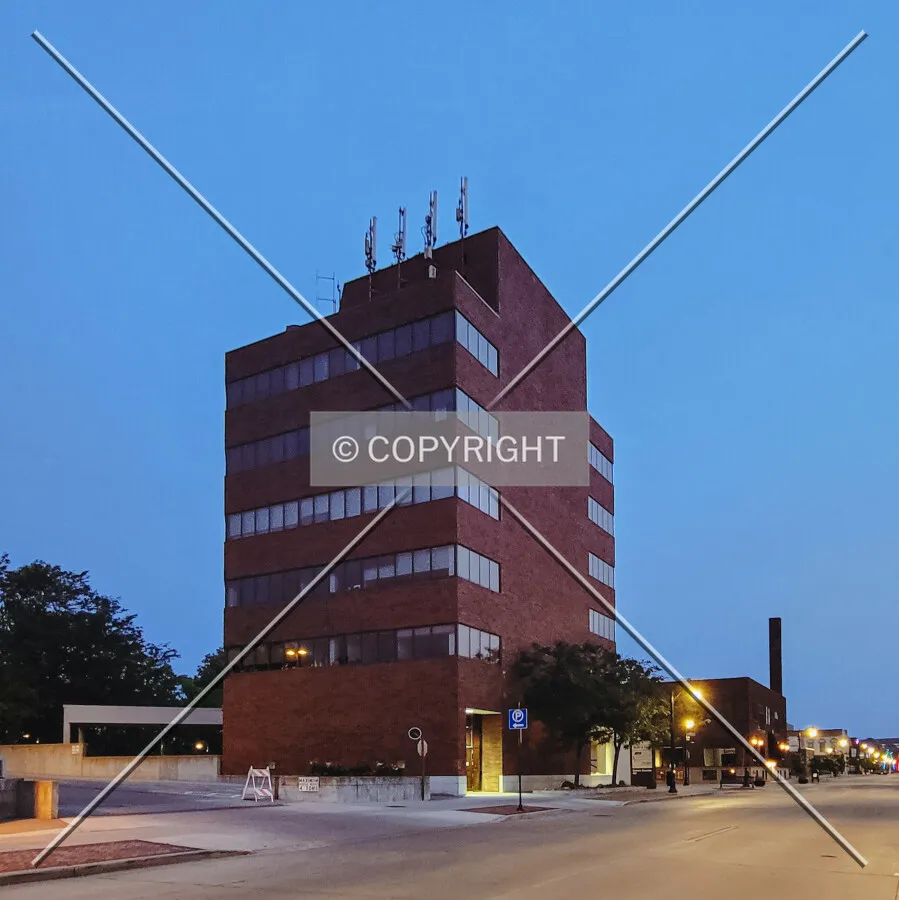 Early morning view from the northeast; July 3, 2021