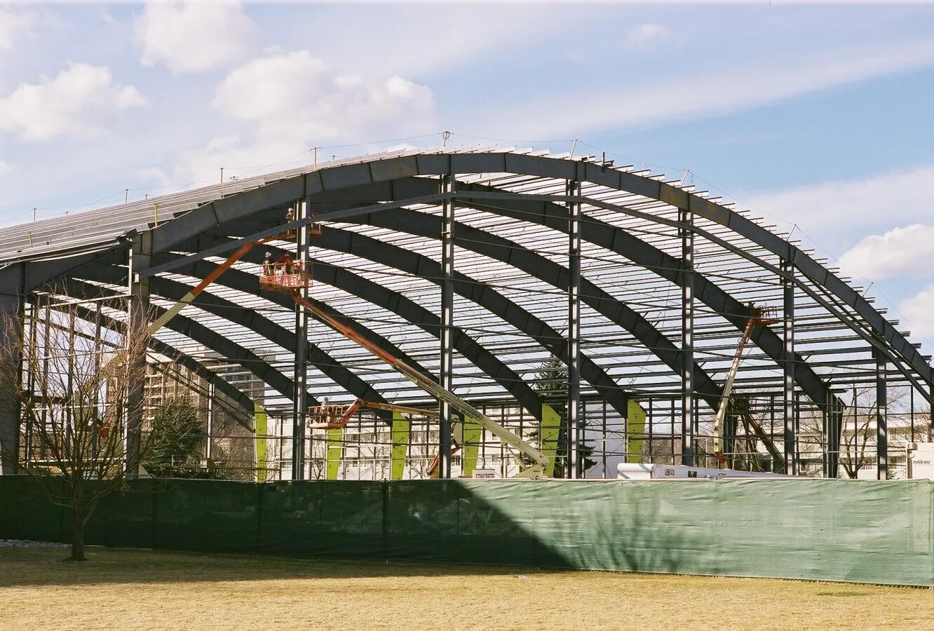 View from the southeast