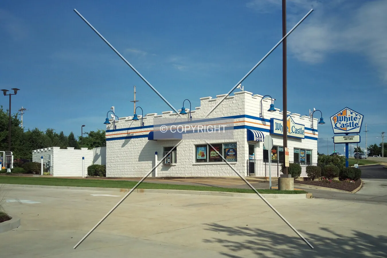View from the west; July 25, 2015