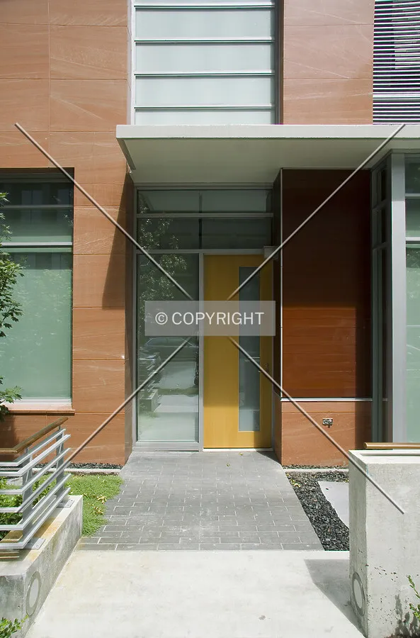 Side entrance