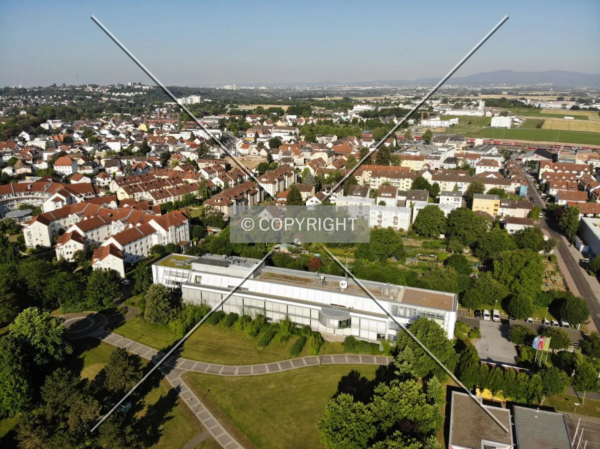 View over Bad Vilbel, Hessen