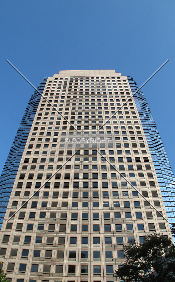 Looking up from the west