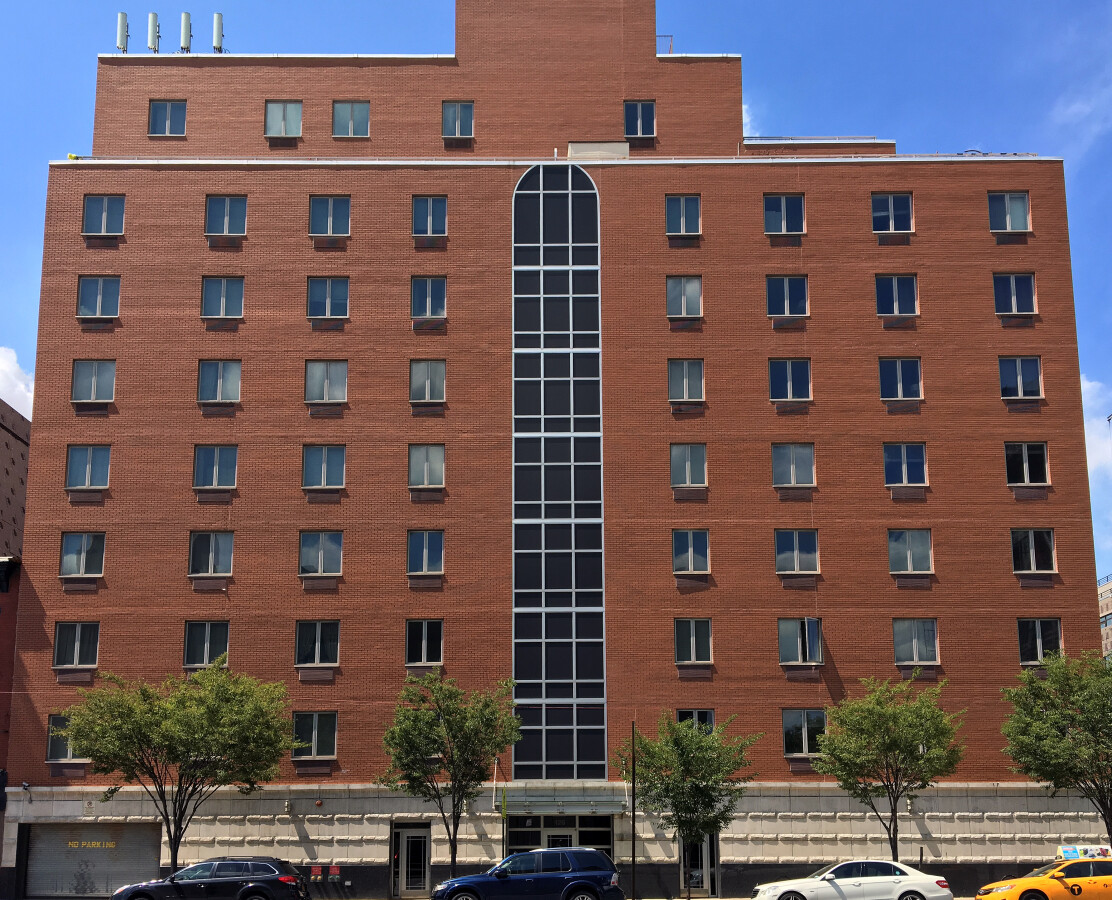 View from the southeast