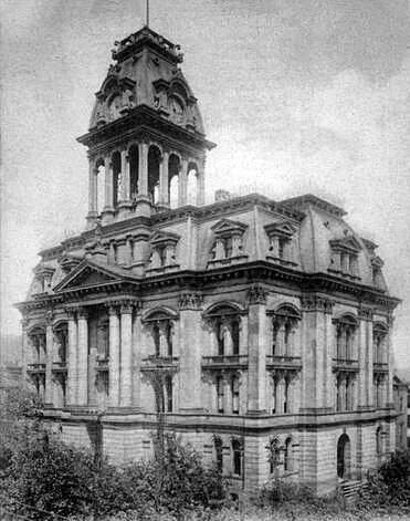 Vintage view from the southeast