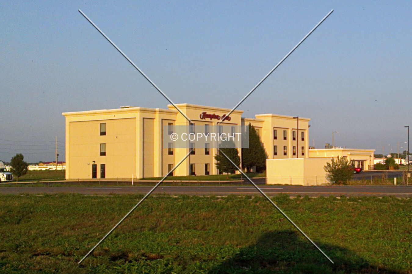 View from the southwest