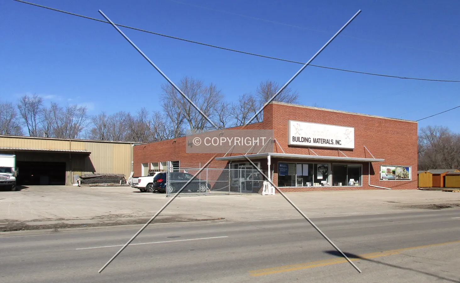 View from the southwest; February 19, 2016