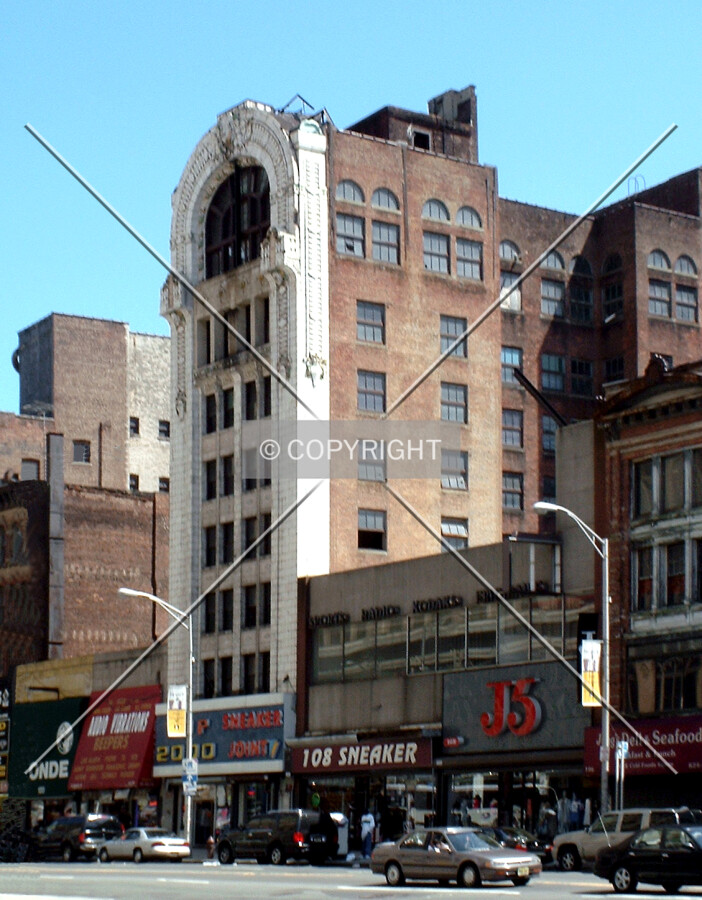 View from the northwest across Market Street