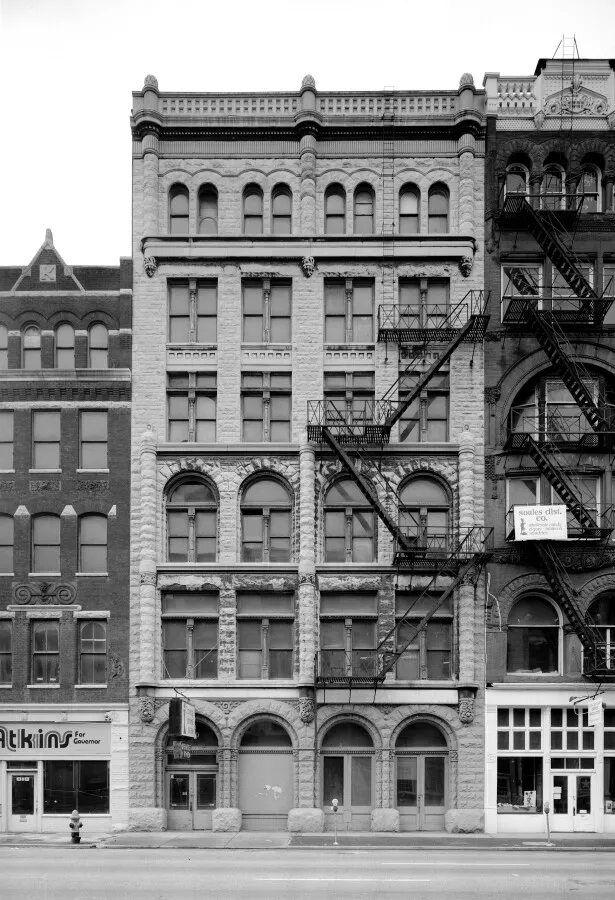 Vintage view from the north