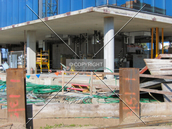Looking into the first level, from Old Shakopee Road