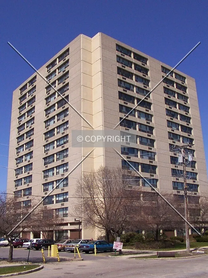 View from the southeast