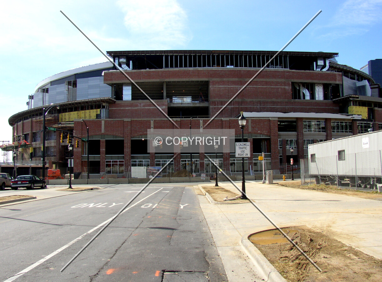Looking south from Brevard Street