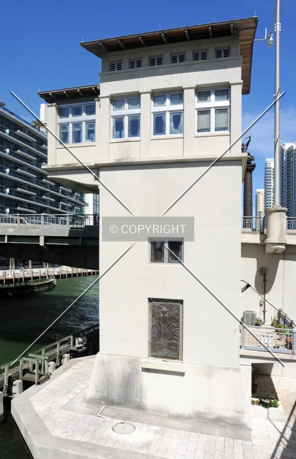 View of the Bridgehouse from the west