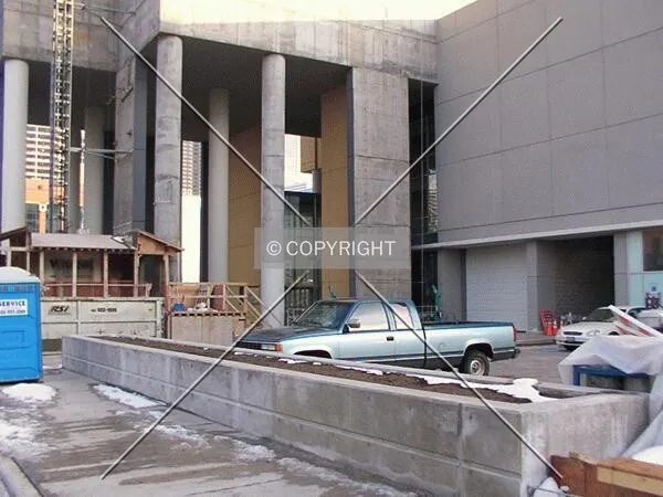 Parking lot at Washington and Halsted