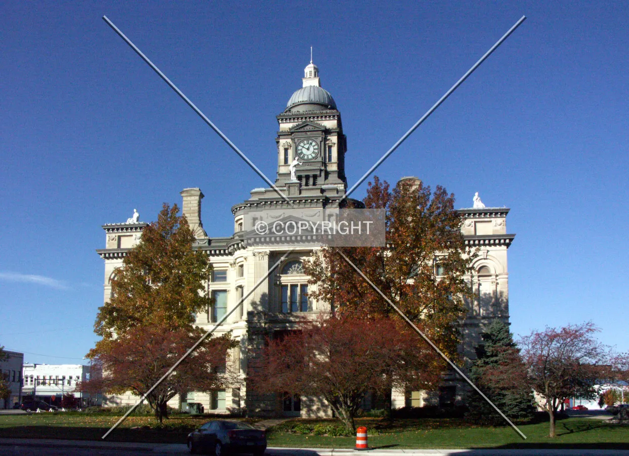 View from the east