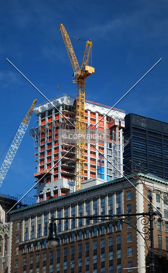 Upper floors from Battery Park City