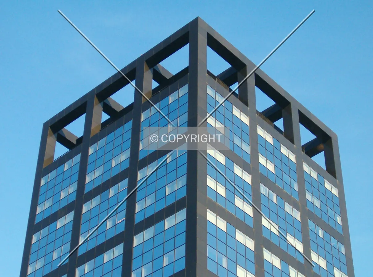 Top of the building as seen from Oude Veemarkt