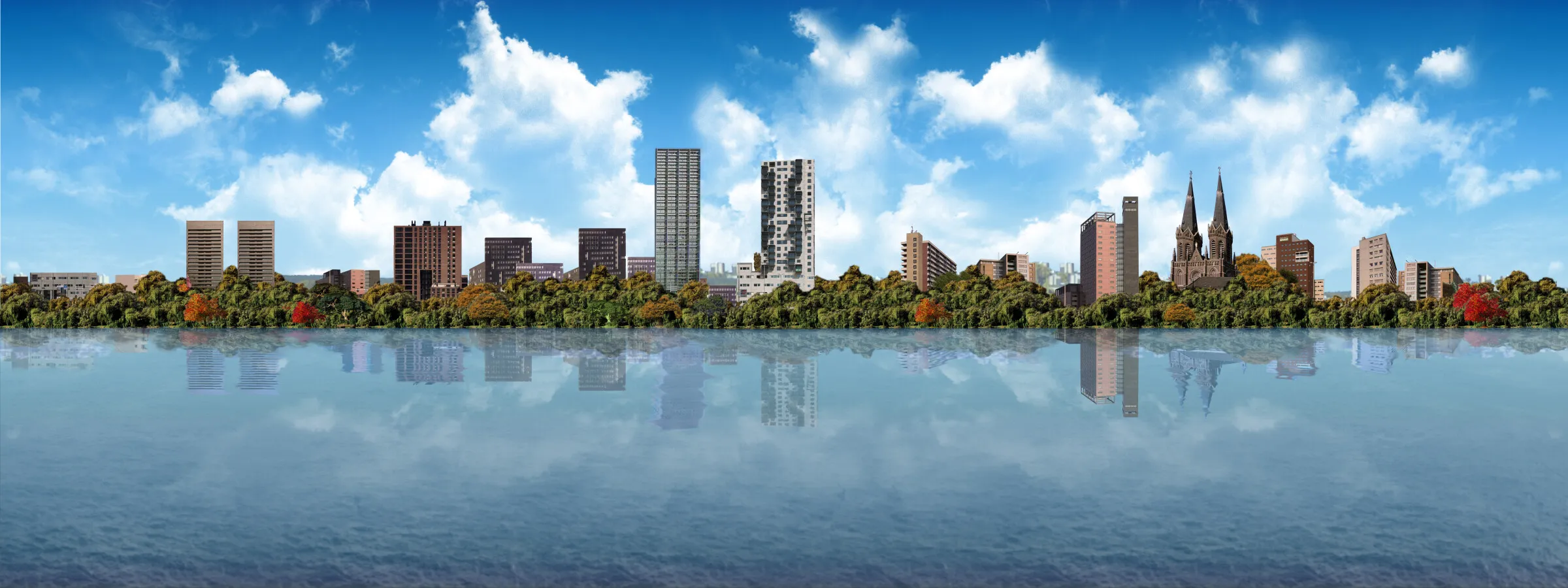 Cityscape panorama