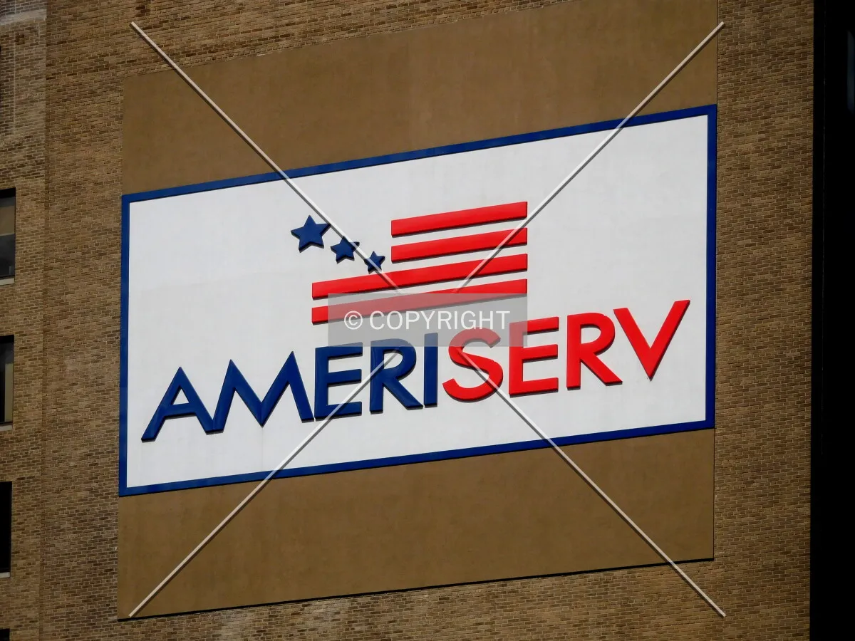 Signage on the southern side