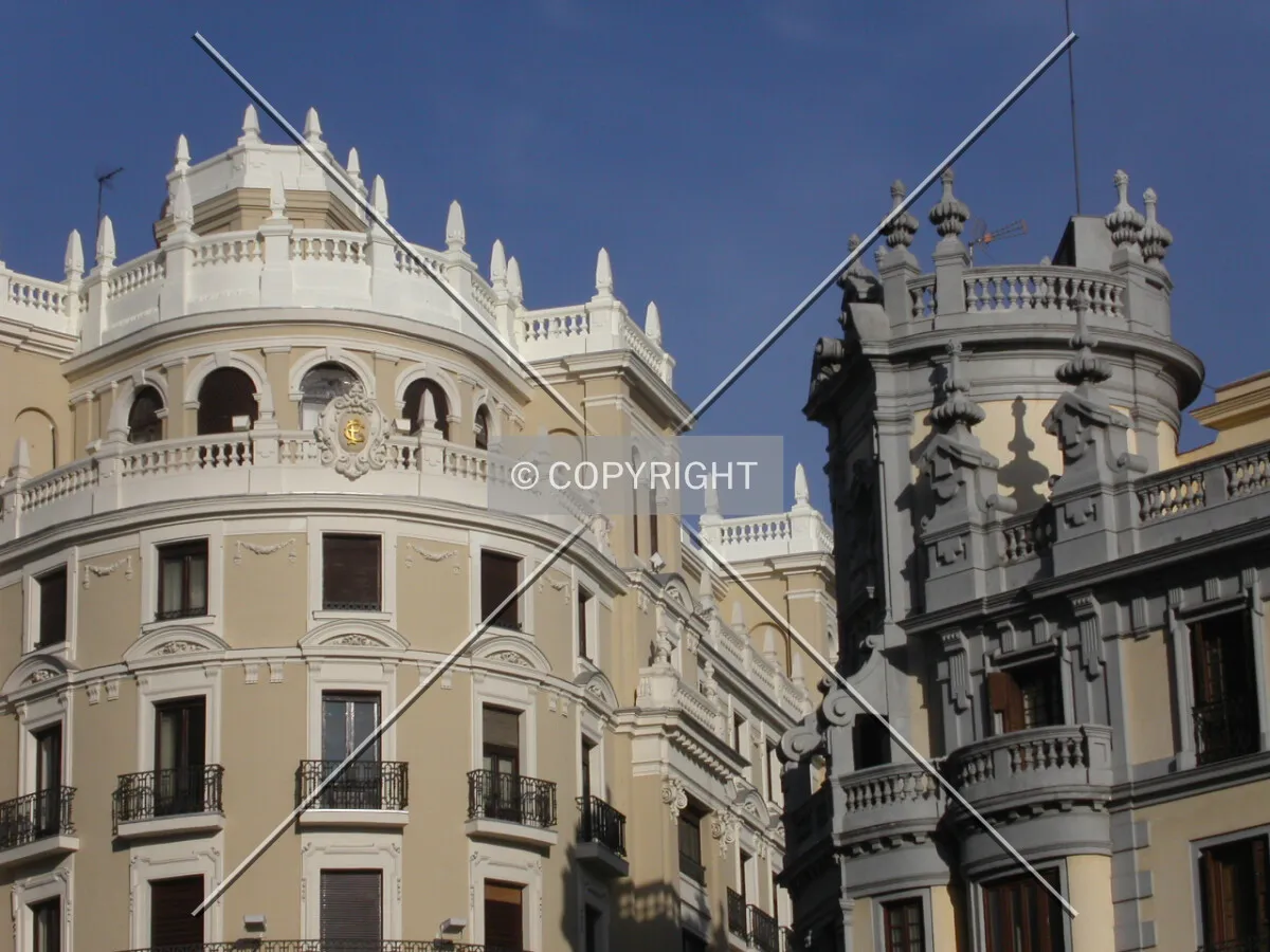 Typical architecture at Gran Via