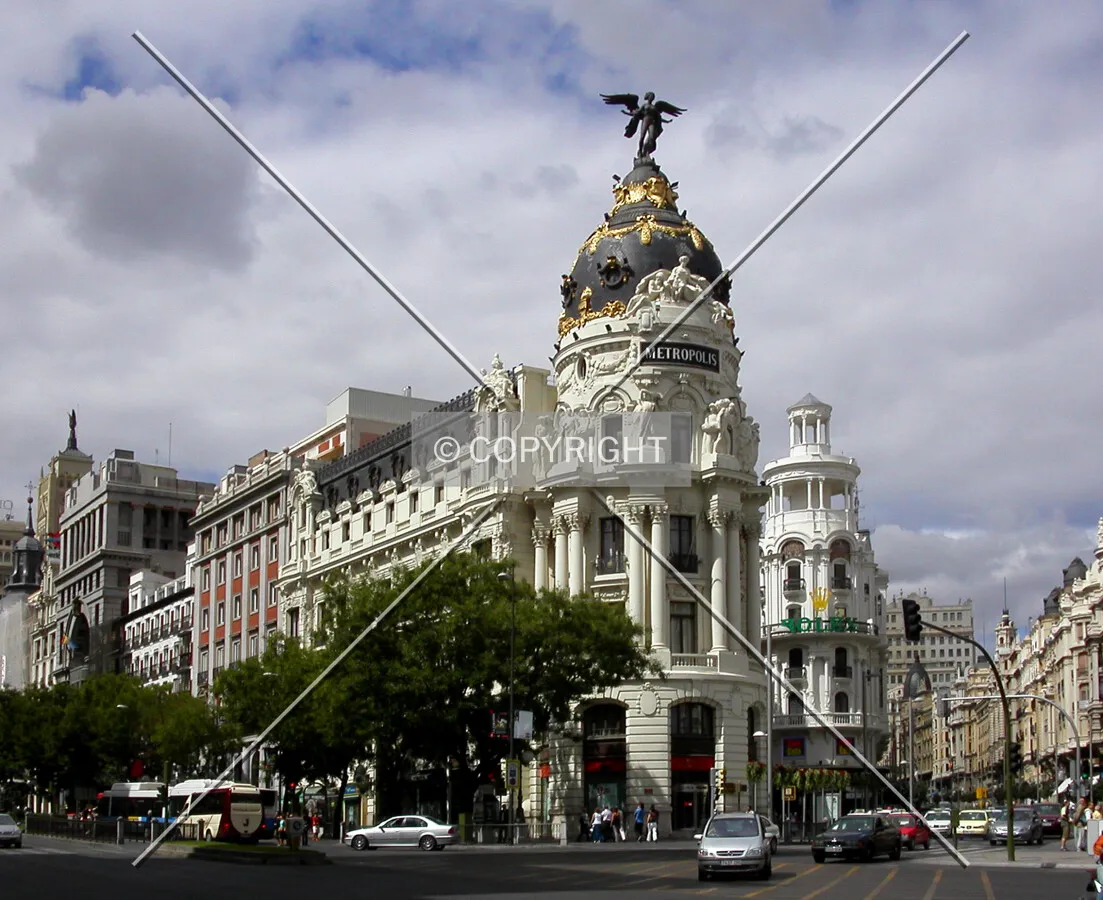 As seen from Alcala Street