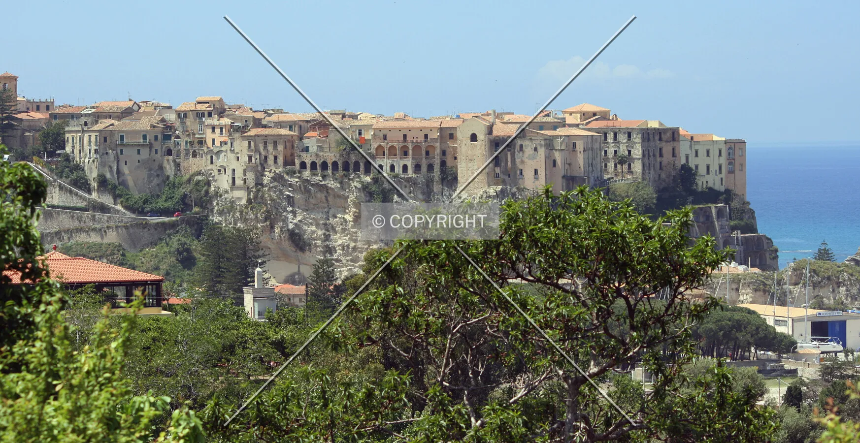 View from Via del Carmine