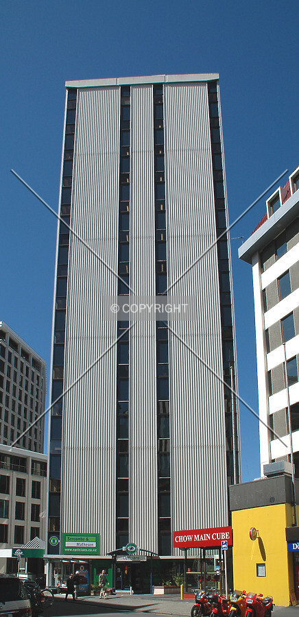 Looking up from The Terrace