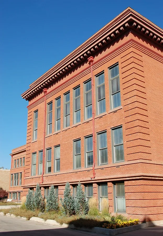 View from the southeast