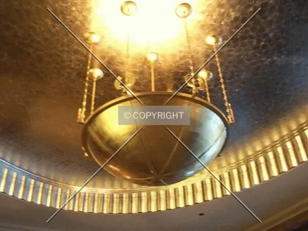 Chandelier in front lobby