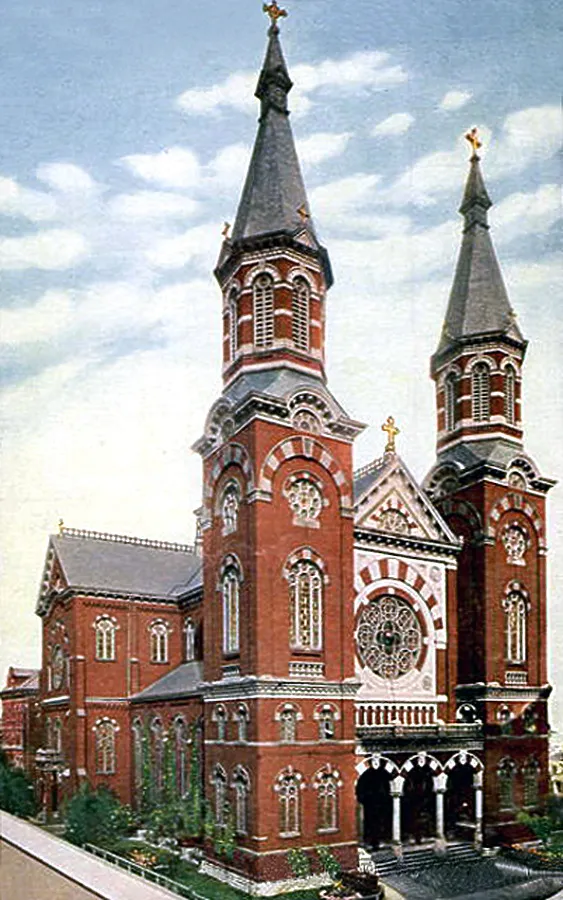 Vintage view from the west