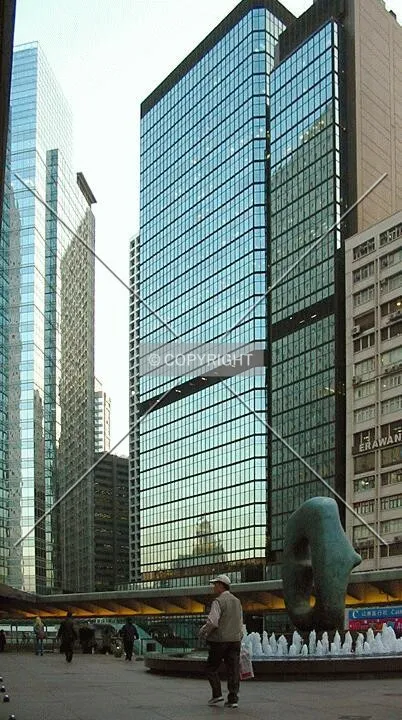 World Wide House from Exchange Square podium
