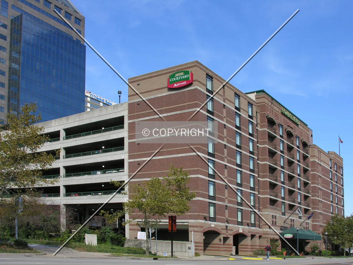 View from the southeast