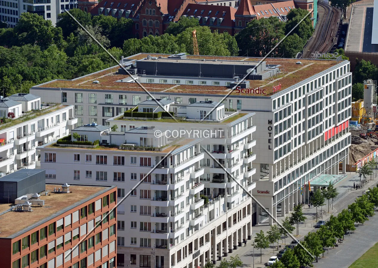 View from the north