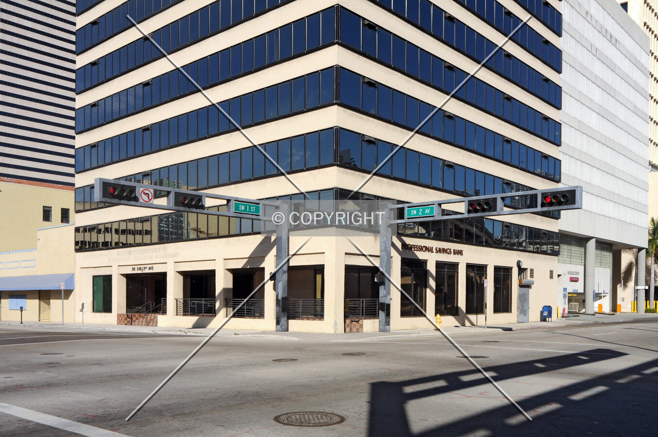 View from the southwest