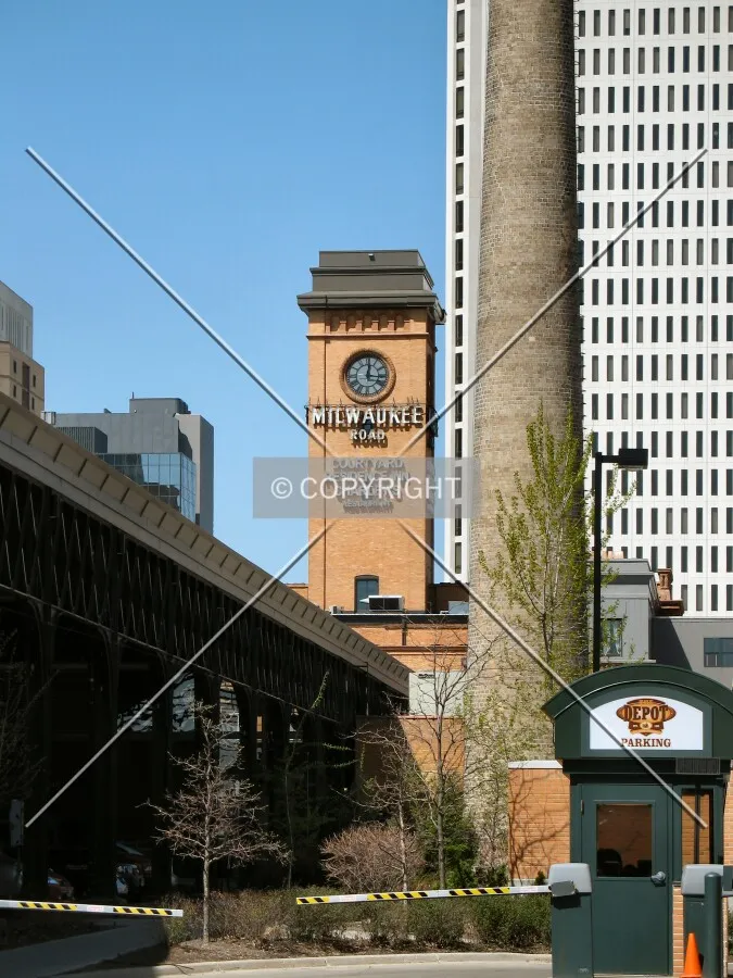 View to the west from 5th Avenue South