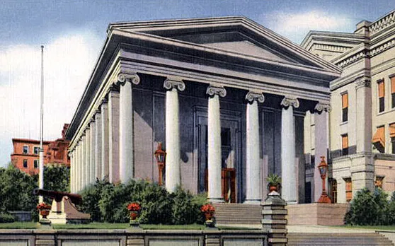 Vintage view from the east