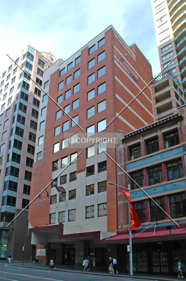 As seen from Elizabeth Street