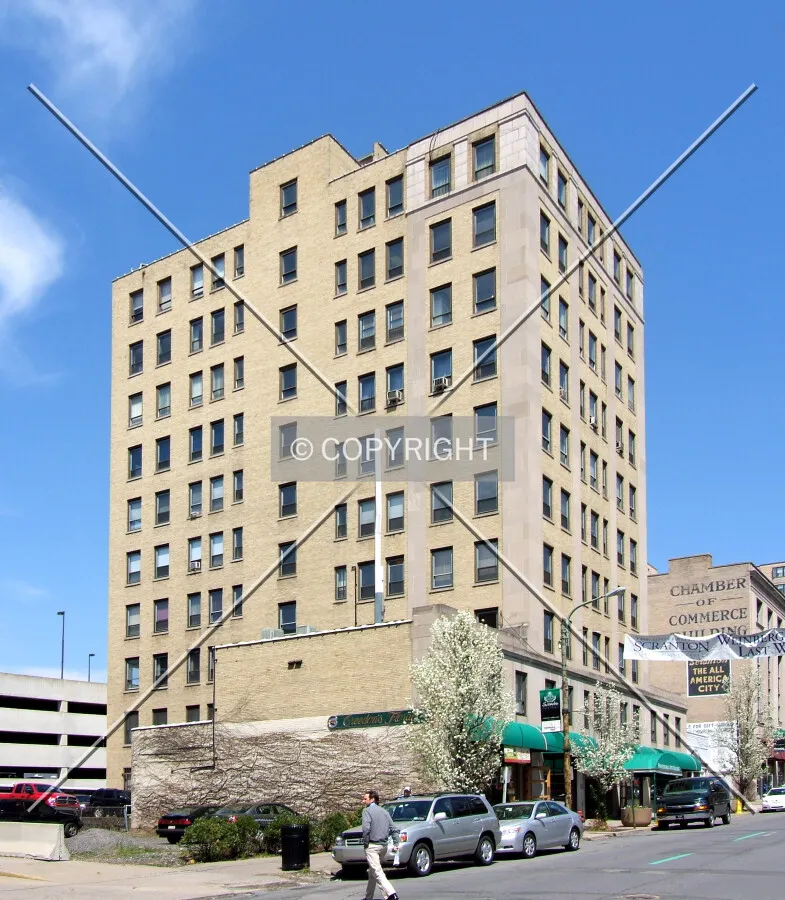 View from the southwest on Washington Avenue