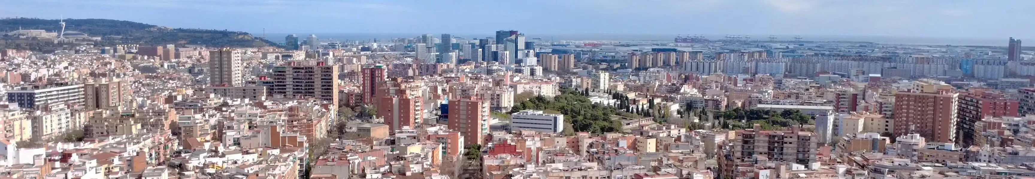 Panorama of L'Hospitalet de Llobregat