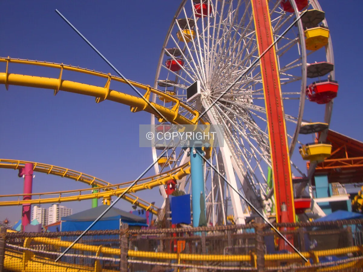 funfair in LA