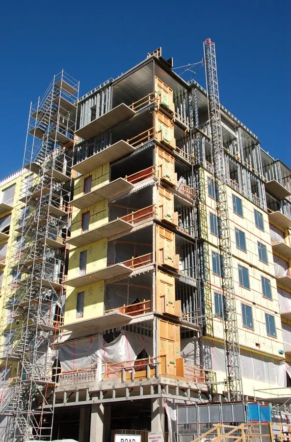 View to the northeast