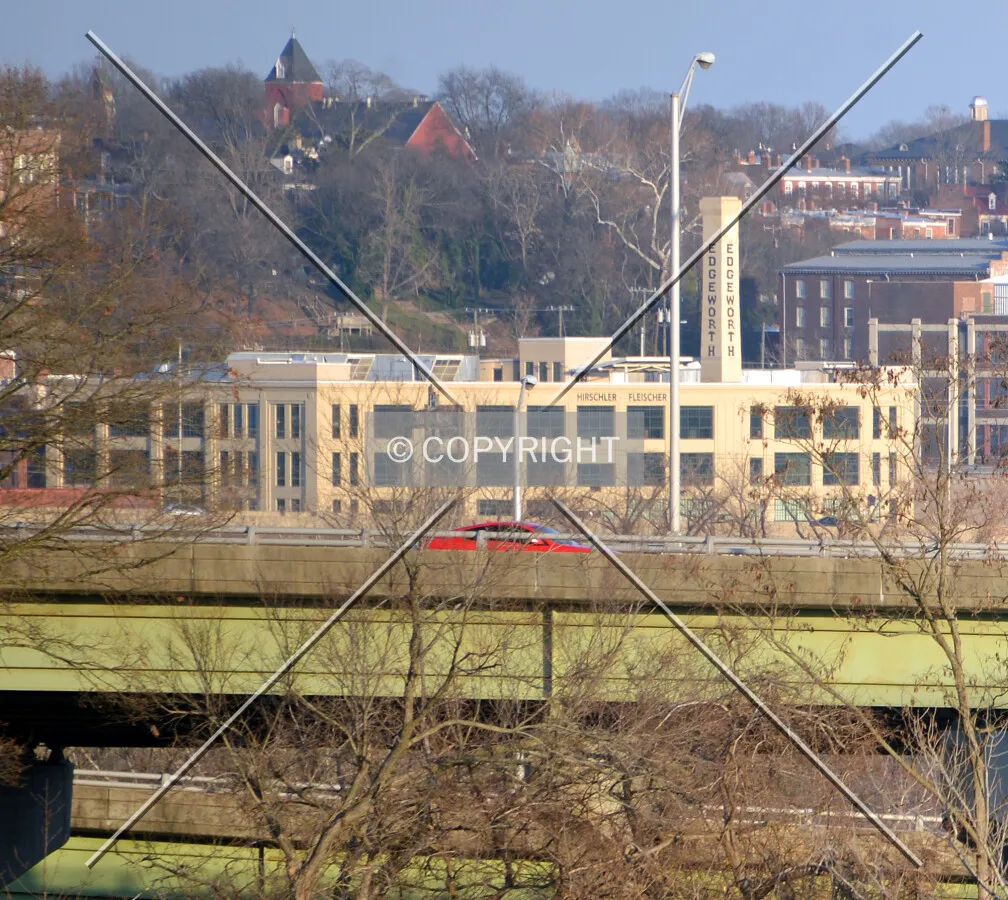 View from the west