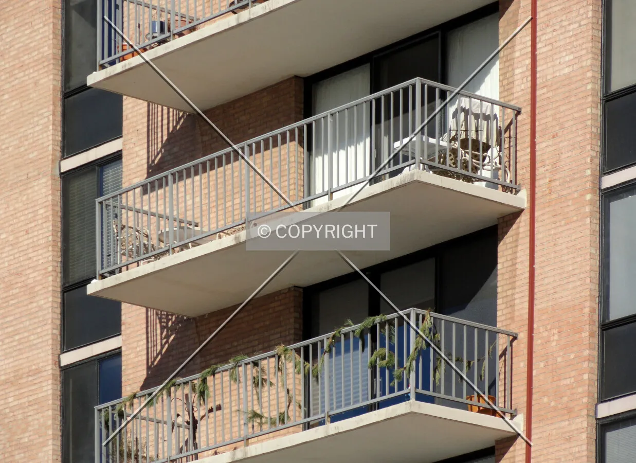 Balconies detail