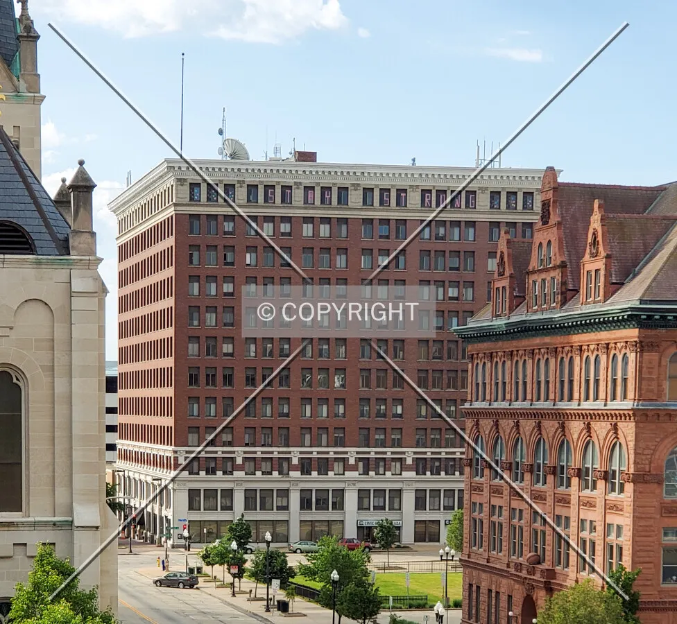Northwest view; June 6, 2020