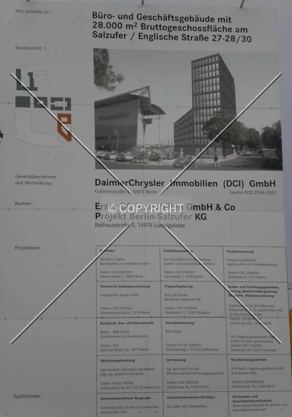Drawing of the future building