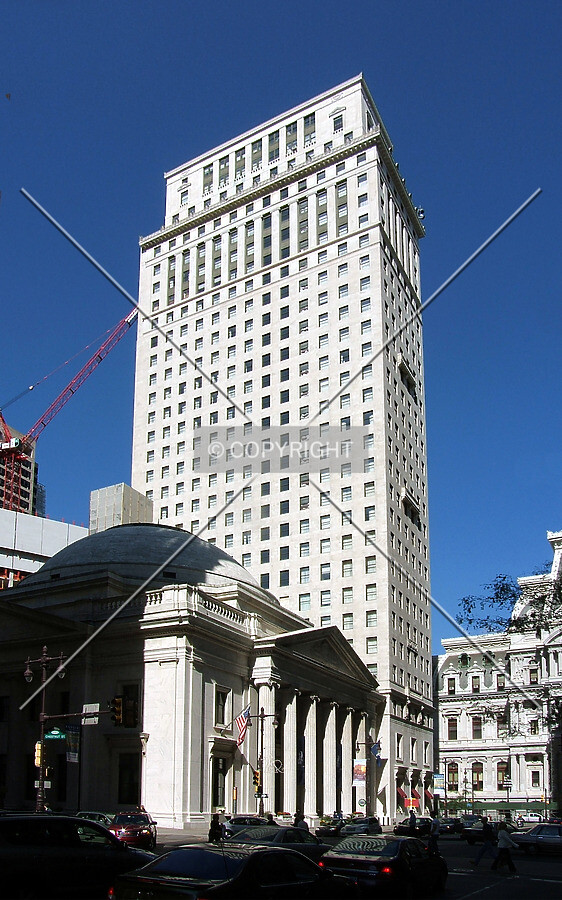 View from the south along Broad Street