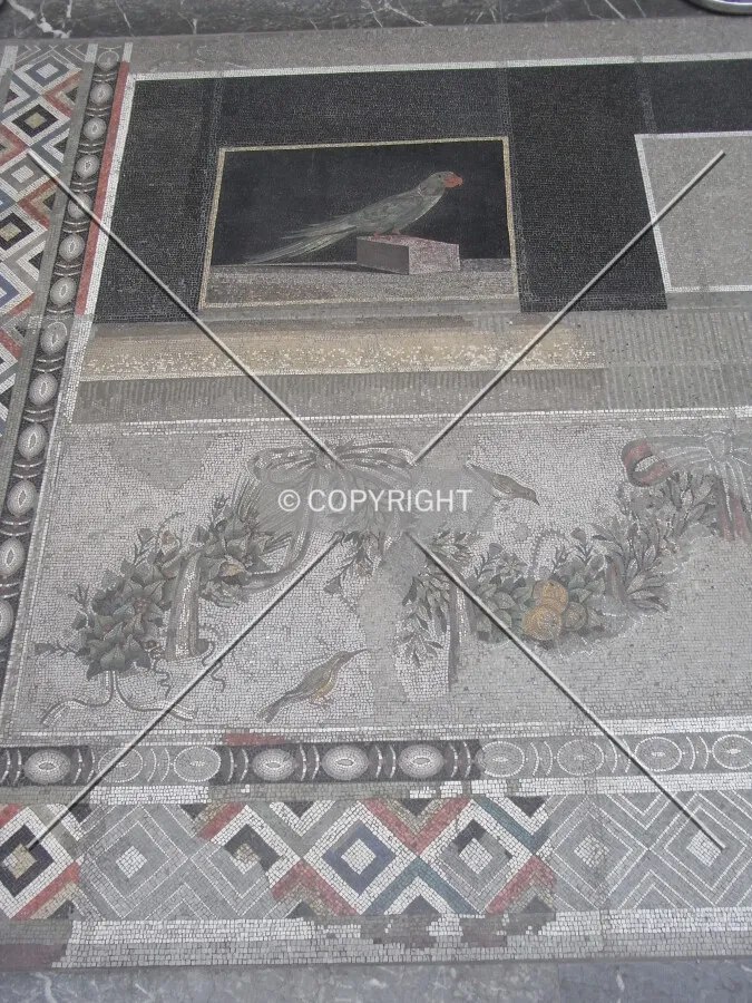 Mosaic inside Pergamonmuseum