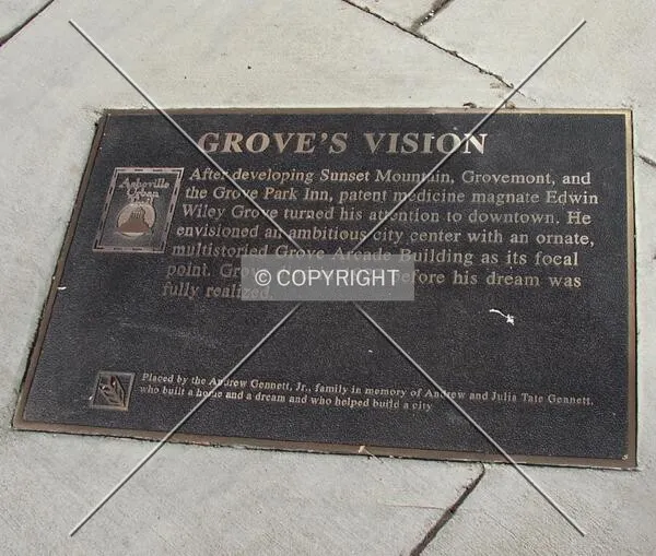 Historic marker on the corner of Page and Battery Park