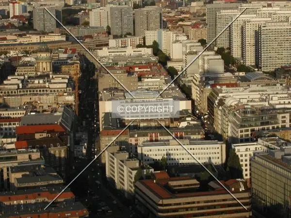 Elevated view of Mitte